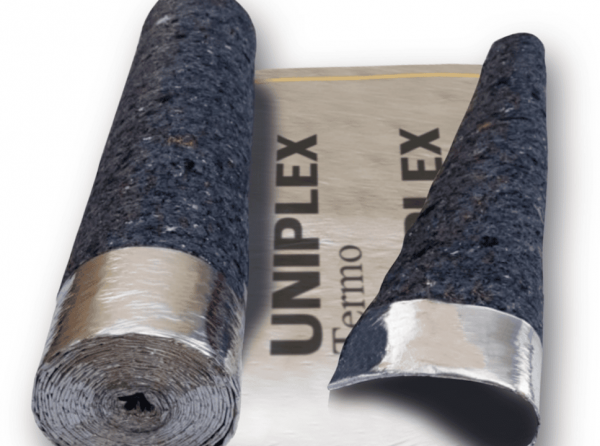 Подложка под ламинат, паркет, инфракрасный и электрический тёплый пол Uniplex толщина 3 мм